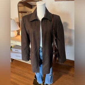 Harve Benard size 10 100% wool blazer